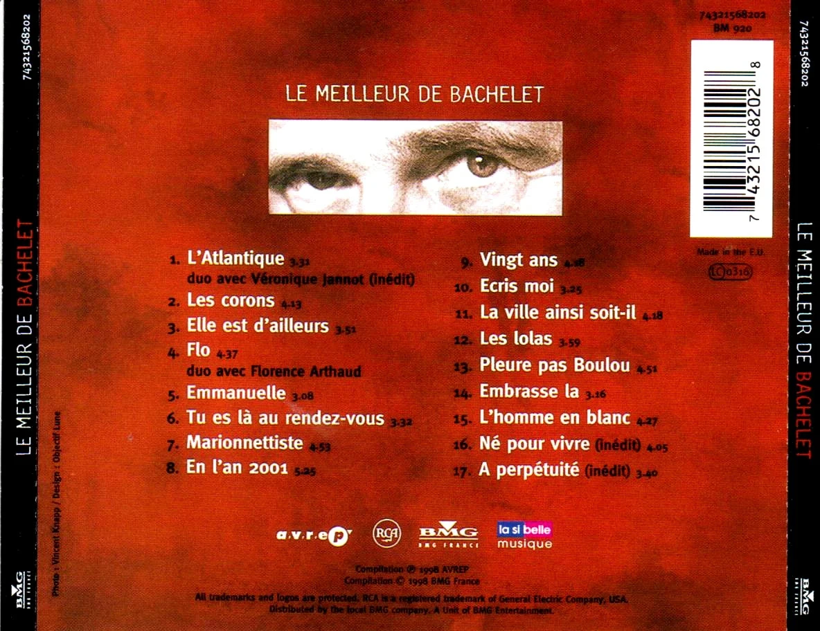 el tesoro escondido de Bachelet: ¡un CD de culto que debes tener! 🎶 – photo 2